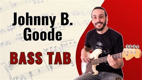 Bass Tab Johnny B Goode Chuck Berry Youtube