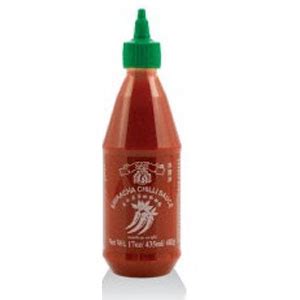 SRIRACHA CHILLI SAUCE EXTRA HOT SUREE 12X435 ML C P Trading Is A Thai Food Exporter
