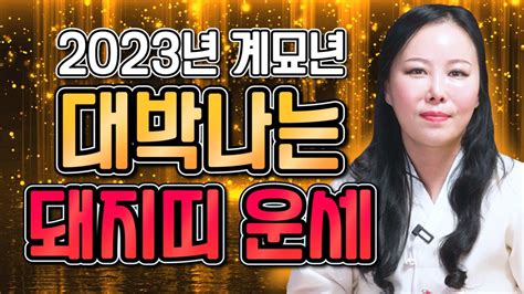 🌟2023년 대박나는띠🌟 계묘년에 금전재물 대박나는 돼지띠운세 천운이 왔네요~ 71년생 83년생 95년생 59년생 47년생