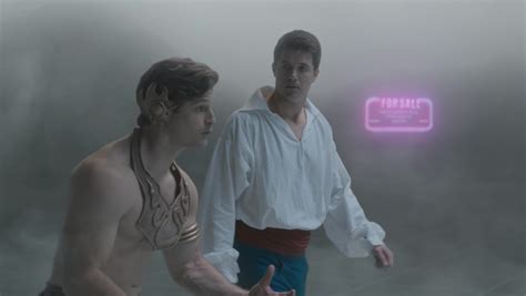 Auscaps Kevin Bigley Nude With Peter Gatsby Shirtless In Upload Rescue Mission