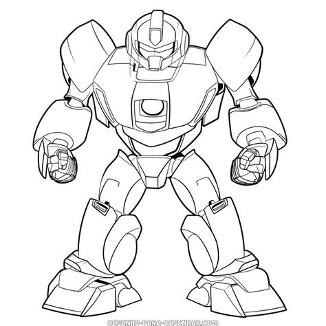 Desenho Para Colorir Transformers - 7