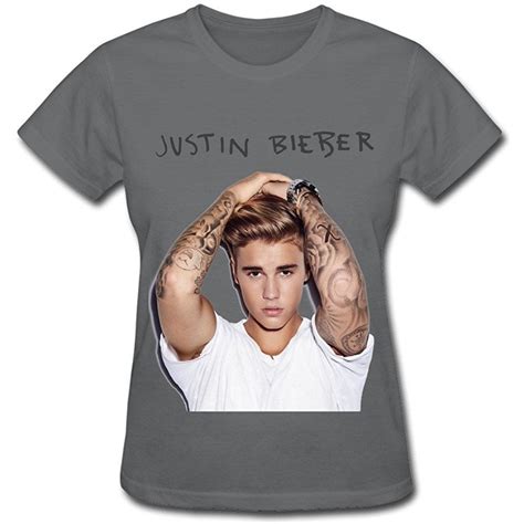 Da Justin Bieber Purpose Tour 2016 T Shirt For Women Deepheather