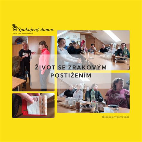 Život se zrakovým postižením - Spokojený domov