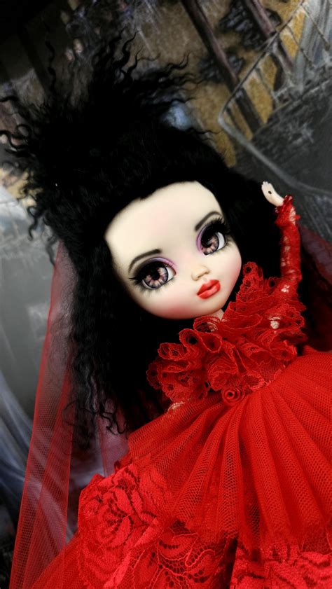 Hi Guys This Is My Pullip Custom Doll Inspired By Lydia Beetlejuice Bride ️ ️ ️ I Ig