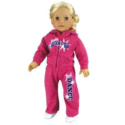 Sophia S 18 Doll Just Dance Sweatsuit Hot Pink Target