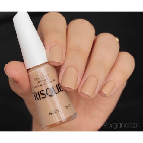 Esmalte Risque Nude Cremoso Ml Shopee Brasil