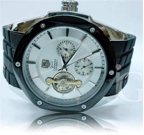 TAG HEUER CALIBRE 17 TRANSFORMER TURBILON RUBBER Rp 250 000