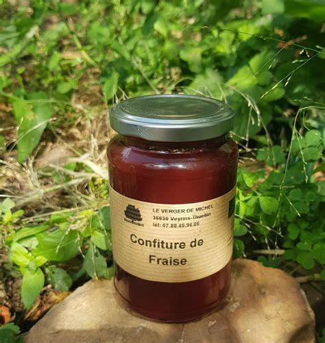 Confiture Fraise BIO : Jus et confitures - Le Meilleur de Chez Nous 