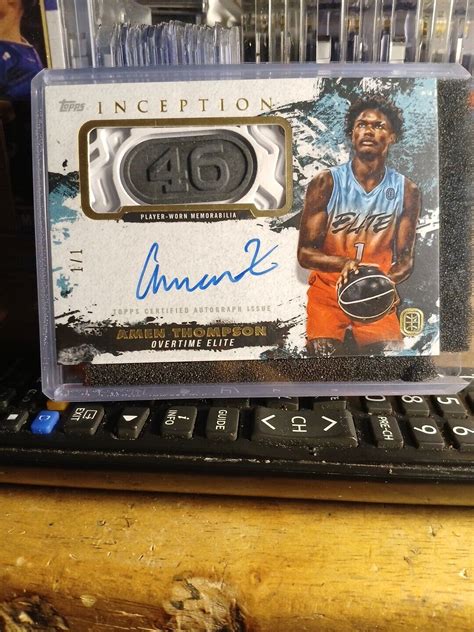 Topps Inception Ote Overtime Elite Inception Autographs Iapc At