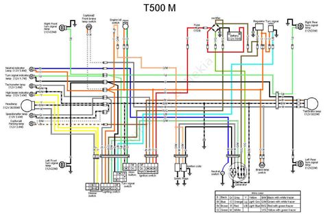 T500M Wiring Diagram