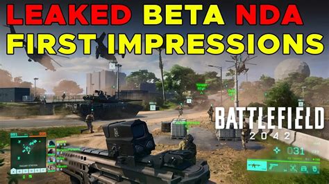 Battlefield 2042 Pre Open Beta First Impressions Early Access