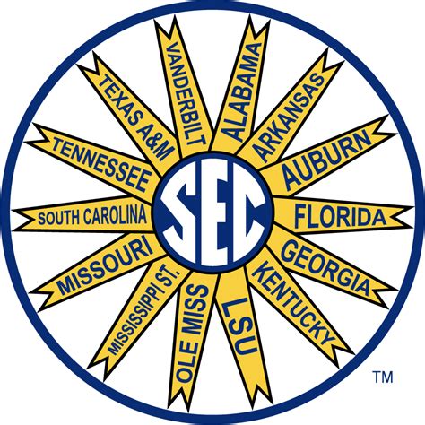 Southeastern Conference Logo - Misc Logo - NCAA Conferences (NCAA Conf ...