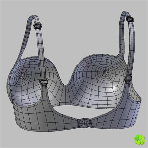 D Model Bikini Hearts Low Poly VR AR Low Poly CGTrader