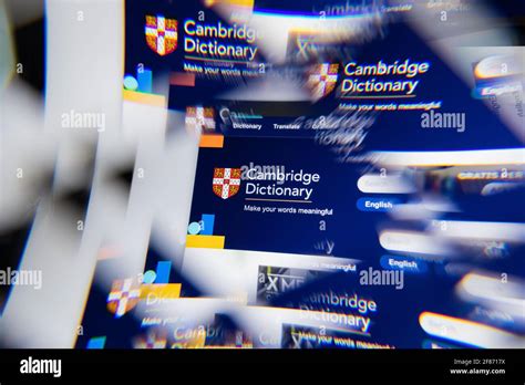 Cambridge dictionary logo hi-res stock photography and images - Alamy