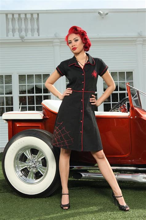 Hot Rod Pinup Erica Vaughn As Pinup Of The Month Myrideisme