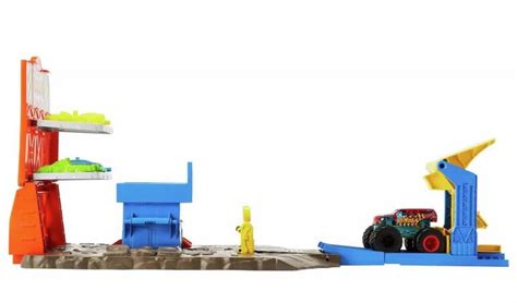 Mattel Mattel Hot Wheels Monster trucks výbušná stanica 25HFB12