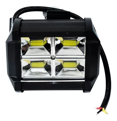 Faro Led Cob M Dulos Auxiliar Dually Con Estrobo Mercadolibre