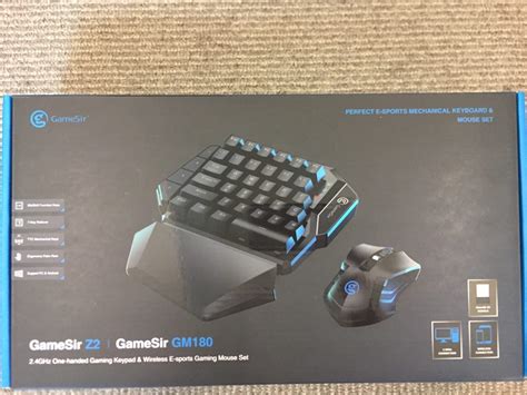 GameSir Z2 E-sports Gaming Wireless Keypad Mouse Combo Black