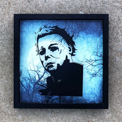 Michael Myers Shadowbox - Crazy Crazy Creations