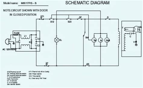 Electric Oven Wiring Diagram