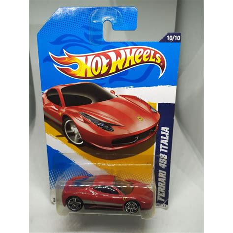 Jual Hot Wheels HW All Stars 12 Ferrari 458 Italia Shopee Indonesia