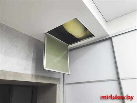 Люк под покраску потолочный, часть 2 | Мир люков