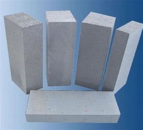 Solid Autoclaved Aerated Concrete Lightweight Aac Block For Side Walls