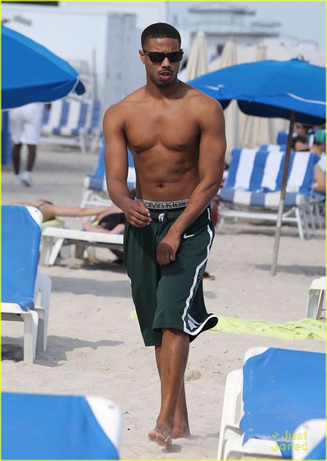 Michael B. Jordan: Shirtless Jet Skiing with Mystery Girl! | Photo
