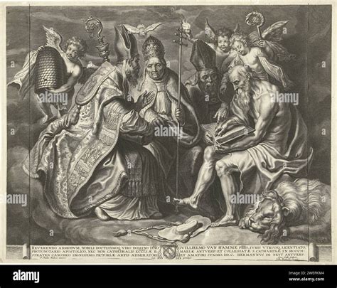 The Four Kerkvaders Cornelis Galle I After Peter Paul Rubens C