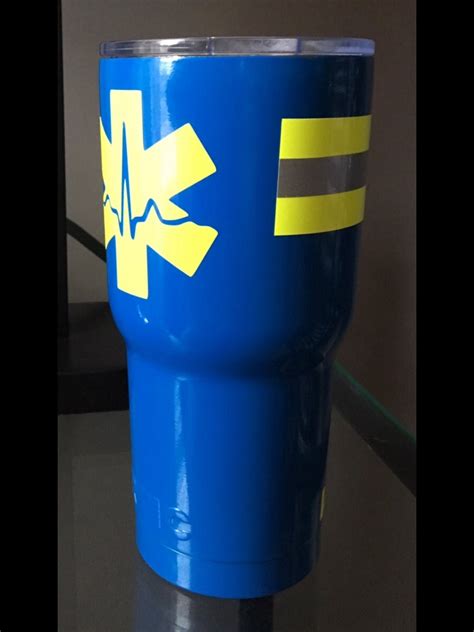 Custom Ems Tumbler 30 Oz Rtic Powder Coated Made To Order Etsy