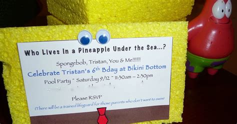 Live Love Eat Spongebob Bikini Bottom Birthday Package Giveaway
