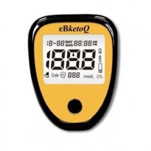 Blood ketone meter - eBketolife - Visgeneer - eBmonitor