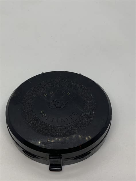 Pocket Solitaire By Gay In Travel Set Plastic Vintage Keepsakes