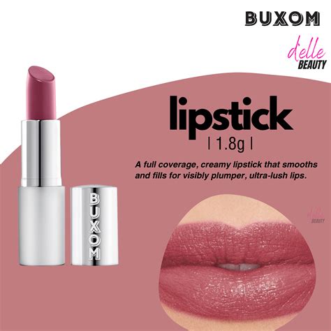 BUXOM Full Force Plumping Lipstick Dolly Dreamer (Mauve) | Lazada PH