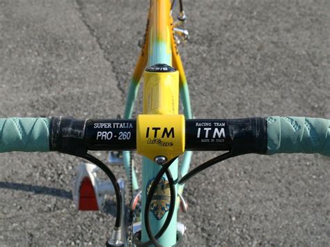 Vintage Bianchi Road Bike with ITM Cockpit