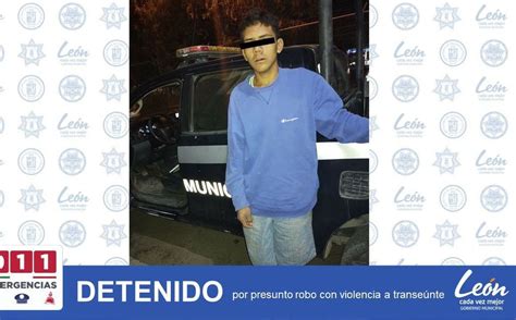 Detienen En León A Joven De 14 Años Por Presunto Robo A Transeúnte Grupo Milenio