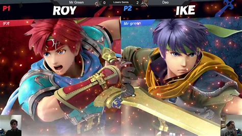 USK6 Losers Quarters Mr Green Chrom Ike Vs Deo Roy Smash