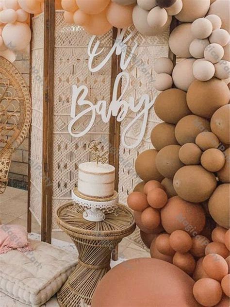 Pcs Blush Nude Cream Coffee Khaki Brown Latex Balloons Arch Etsy Artofit