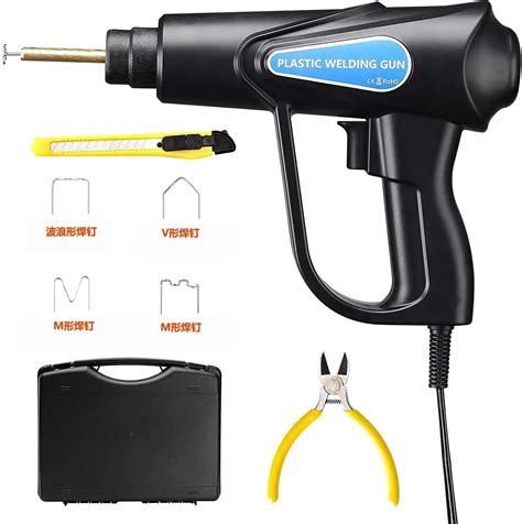 Car Repair Use Hot Stapler Welding Repair Kit With Welding Gun Car Plastic Welder Repair
