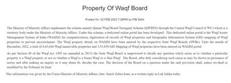 Waqf History Of Bharat S Biggest Land Scam