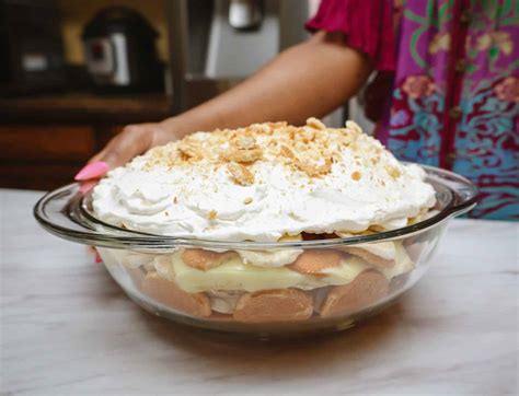 Easy Southern Banana Pudding Recipe The Soul Food Pot