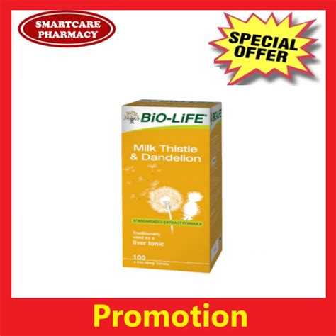 Bio Life Milk Thistle Dandelion S Lazada