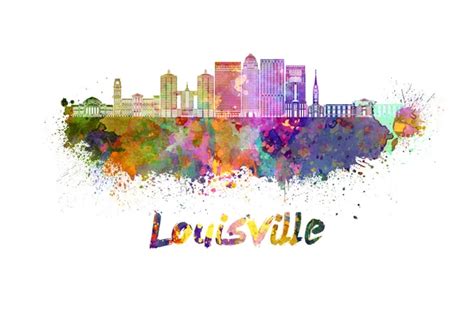 Louisville Skyline Stock Pictures Royalty Free Old Louisville Ky