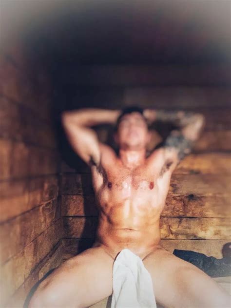 Hot Sweaty And Ready For You To Jointhe Sauna Is A Great Way To Start Your M Onday Nudes