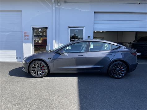 2021 Tesla Model 3 Grey Metallic — Detailership™