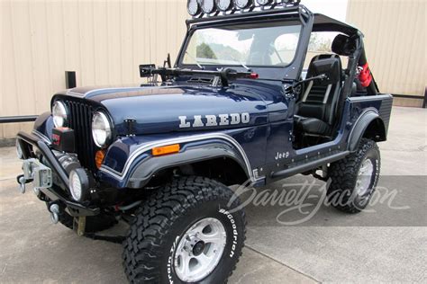 1981 Jeep Cj7 Laredo Custom Suv Front 34 253632