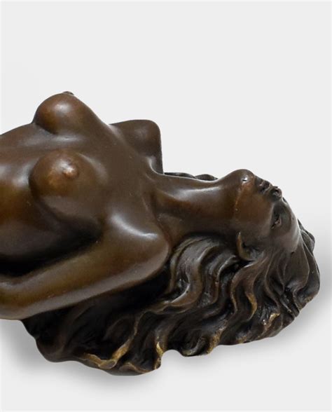 Woman Nude In Twine Bronze Sculpture Bronze Sculpture Art