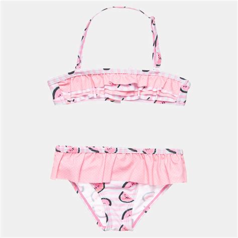 Bikini Set Sun Safe Upf With Ruffles Months Years Alouette