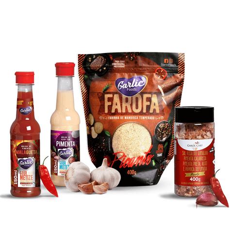 Kit Picante Farofa Sal E Molhos Shopee Brasil