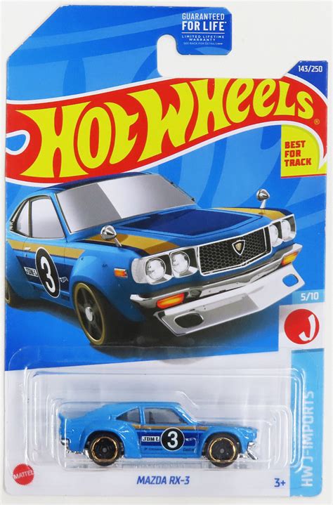 駿河屋 買取1 64 MAZDA RX 3 3 ライトブルーブルーゴールド Hot Wheels HW J IMPORTS